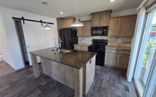 Huge Granite Center Island! Ramp! Sidewalk all the way to the Shed!